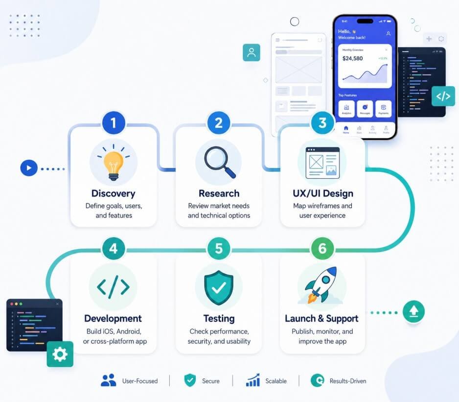 Our Mobile App Development Process