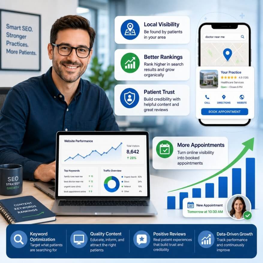 Start Growing Your Healthcare Practice Online